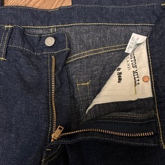 児島ジーンズ　センチュリーデニム　インディゴ　濃紺　34インチの画像