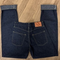 児島ジーンズ　センチュリーデニム　インディゴ　濃紺　34インチの画像