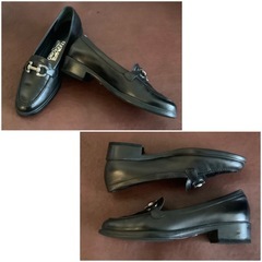 サルバトーレフェラガモ【23㎝位】ローファー☆クリーニングお手入れ済5H23の画像