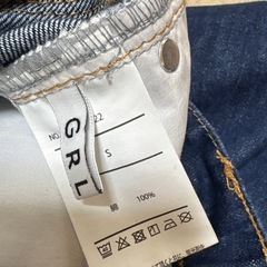 GRL グレイル　ストレートジーンズの画像