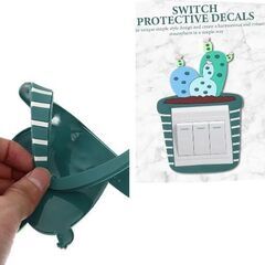 蓄光/サボテン立体スイッチステッカーの画像