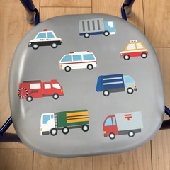 子ども　豆イス【はたらくくるま】の画像