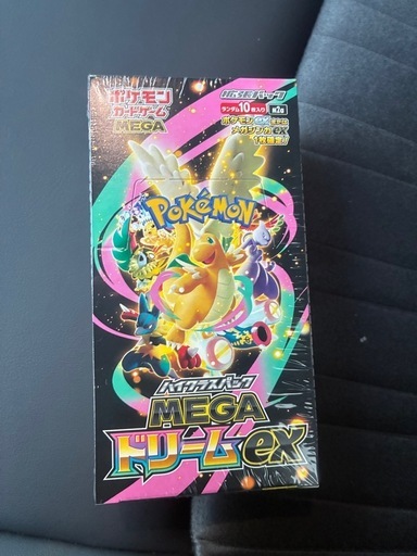 シュリンク付きポケモンカードMEGA ハイクラスパック　ドリーム ex　1BOX