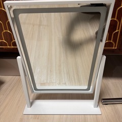 超美品☆女優ミラー ACアダプター付きの画像