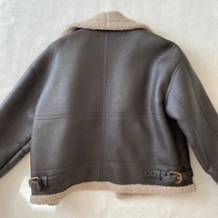 レディース　アウター　ムートンコート　ライダースの画像