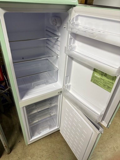 アイリスオーヤマ レトロ風冷蔵庫 2021年