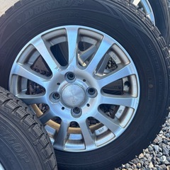 お約束中☆145 80R13  スタッドレスタイヤ　ホイール4本セットの画像