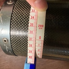 カーボン？サイレンサー　全長約600mmの画像