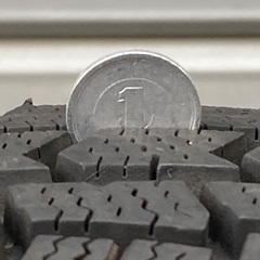 No.174スタットレスタイヤ145/80R13  4H PCDマルチ スチールホイール付4本セットの画像