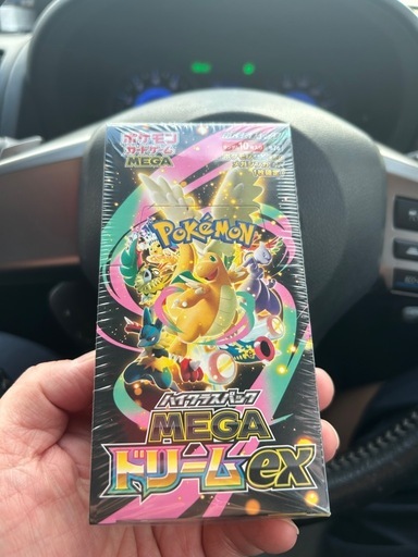ポケモンカードMEGAドリームex シュリンクあり