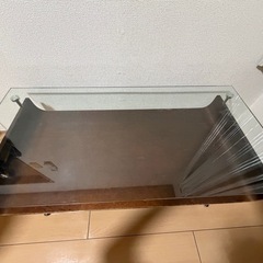がらすガラステーブルの画像