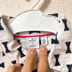 kate spade×babyGap コラボ　リボン柄シャツ　110cmの画像