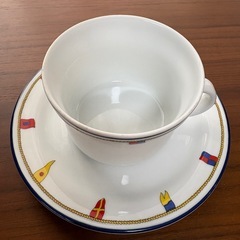 リチャードジノリ  カップ＆ソーサー クリッパーシリーズの画像