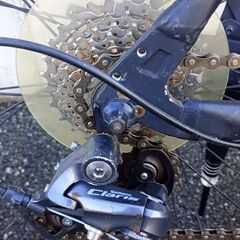 クロスバイク　メリダ　黒系の画像