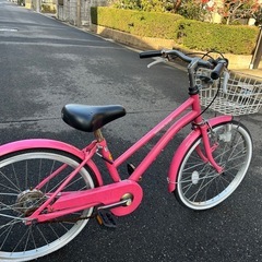 自転車20インチ女の子　の画像