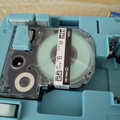 KINGJIMテプラ TEPRA PRO SR45 ラベルプリンター&9mm白の画像