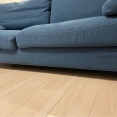 【2021年購入】NOCE  3人掛けソファー　オットマン付きの画像