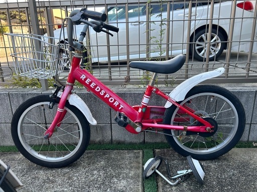 美中古　16インチ　補助輪付き　自転車 16インチ男の子女の子補助輪付き (ぼん、きっちゃんママ) 徳重・名古屋