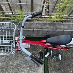 16インチ男の子女の子補助輪付きの画像