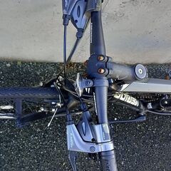 クロスバイク　メリダ　黒系の画像