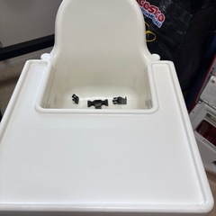 IKEA キッズチェア　トレイ付き　の画像
