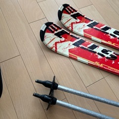 スキー板　4点セット　子供用　140センチの画像