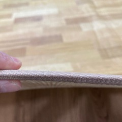 プレイマット 205×154cm リバーシブル 木目調 子ども用の画像