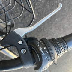 子供用自転車　ブラック　24インチの画像