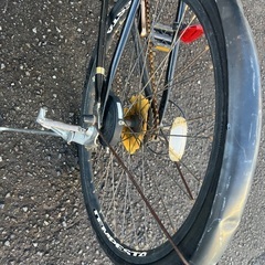 子供用自転車　ブラック　24インチの画像