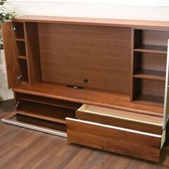 【ヤ取終了11/16】≪zyt1177ジ≫岡家具工業 TVボード 現状品 リユースストレージ仙台 50826-06の画像