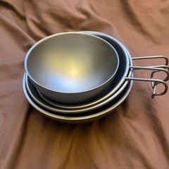 チタン アウトドア 食器の画像