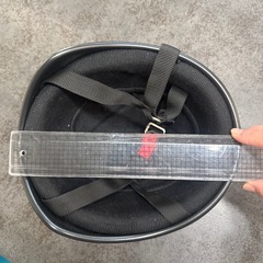 半ヘル　ヘルメット　黒の画像