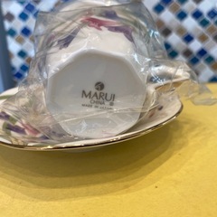 MARUI  CHINA コーヒーカップ&ソーサー 6客セットの画像