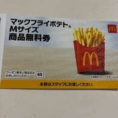 マック サマーチャンスバッグ　クーポンのみの画像