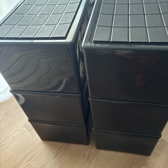 ０円！　収納ケース　押入れ、クローゼット用プラケース6個の画像