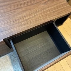 白井産業 テレビ台 120cm ナチュラル 美品の画像