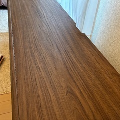 白井産業 テレビ台 120cm ナチュラル 美品の画像