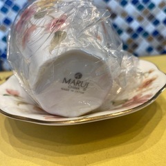 MARUI  CHINA コーヒーカップ&ソーサー 6客セットの画像