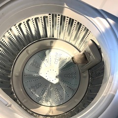 【都内送料無料】一人暮らしアクア洗濯機AQW-S45G 2019年　冷蔵庫もあります　　の画像