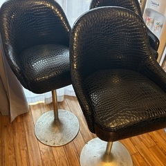 カウンターチェア5点セットの画像