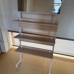 突っ張り式 ドレッサーの画像