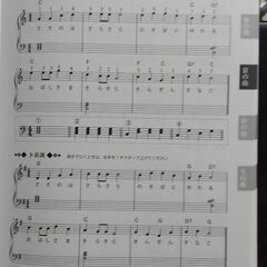 ピアノ楽譜：季節の童謡の弾き歌いの画像