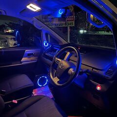 70系トヨタノア　Siレイティッシュ　後席モニター　ウーファーの画像