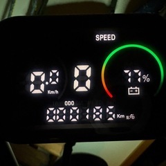 低走行美品 電動アシスト自転車 e-bike ファットバイク※説明必読の画像