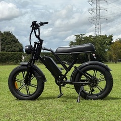 低走行美品 電動アシスト自転車 e-bike ファットバイク※説明必読の画像