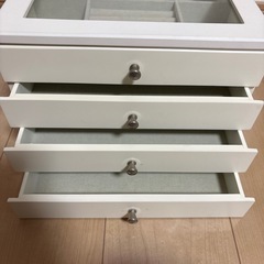 ニトリ　宝石箱　ジュエリーボックスの画像