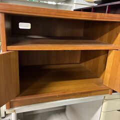 木目棚（キャビネット）の画像