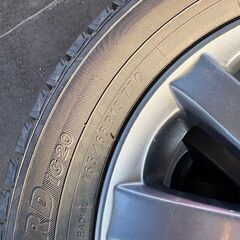ヨコハマ　iCE　GUARD　iG20　165/65R13 ７７Q　2008年製　ホイール付きの画像