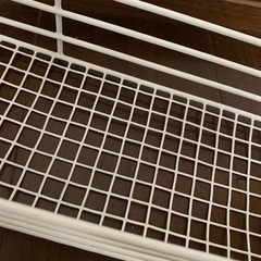 ◼️無料◼️ワイヤーラティス用ひっかけ収納/ホワイトの画像