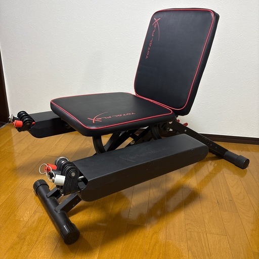 Total Flex 折りたたみ式ウェイトベンチ ホームジム 筋トレ